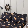Chickwin Set of 2 Pillowcases, Starry Sky-Feather Pattern, 100% Polyester,