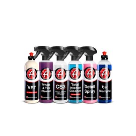 Adam's Essential Car Wash Kit (6-Item) - USA Made Auto Detailing Car Care Cleaning Kit for Car & Truck Lovers, Dads, Moms and DIYers - Our Products