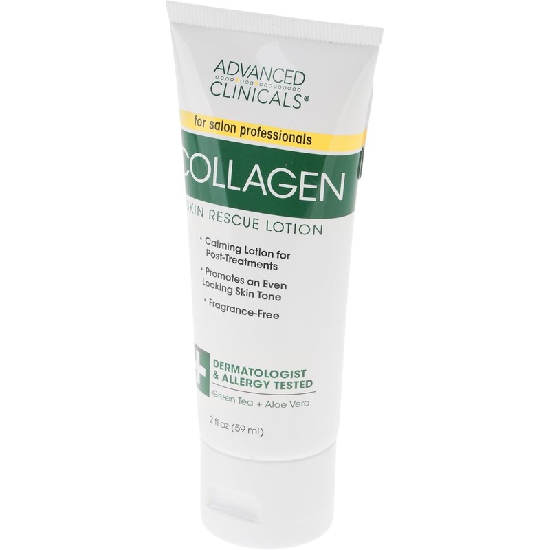ADVANCED CLINICALS LOCION DE RESCATE PARA LA PIEL CON COLAGENO,