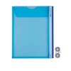 King Jim Holder, Medium Holder, Vertical, Pack of 5, Blue,