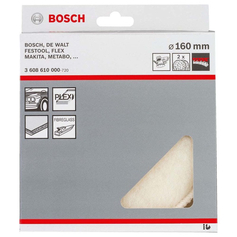 BOSCH (Bosch) wool bonnet 150mmƒÓ (2 pcs) [3.60861 billion]