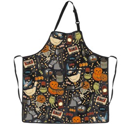 PXTIDY OTGW Inspired Kitchen Apron Forest Movie Fan Apron Movie Lovers Gift OTGW Kitchen Gift