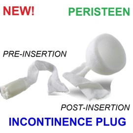 Coloplast Manage Fecal Incontinence Discreetly with Peristeen Rectal Plug Tampon Small 1pc