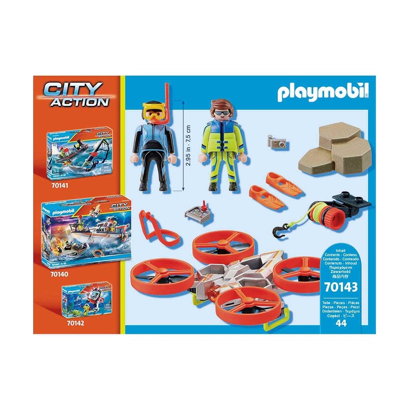 Playmobil Diver Rescue with Drone