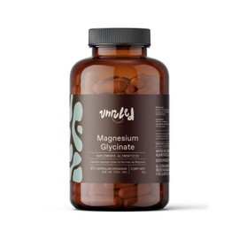 Unruled - Magnesium Glycinate | Glicinato de Magnesio | 30 porciones de 1,500mg | 90 Cápsulas Veganas | 100% natural y sin Rellenos | Suficiente para 1 mes | Excelente Absorción y Biodisponibilidad