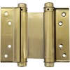4Inch (100mm) Golden Double Action Stainless Steel Door Hinges Saloon