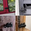 GisWell Pack of 2 automatic door latches, spring latches, automatic