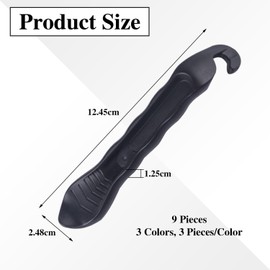VEHYEGOI 9 Pieces Bicycle Nylon Tire Lever, Bicycle Tire Lever, Motorcycle Tire Lever, Bicycle Tire Repair Kit, Parking Tool Tire Lever, Tire Repair Lever