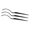 BIUDECO Eyelash Aid Tool 3pcs False Lash Display Stick Black