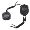 Stopwatch Timer, 2 PCS Multifunctional Handheld Digital LCD Stopwatch Timer