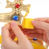 Prince Crown Golden King Crowns Birthday Crown Delicate Birthday Crown