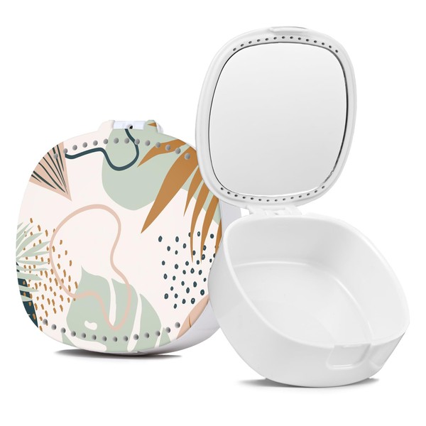 TIHYWR TIHYWR Retainer Case,Mouth Guard Case,Denture Case,Orthodontic Aligner Case With