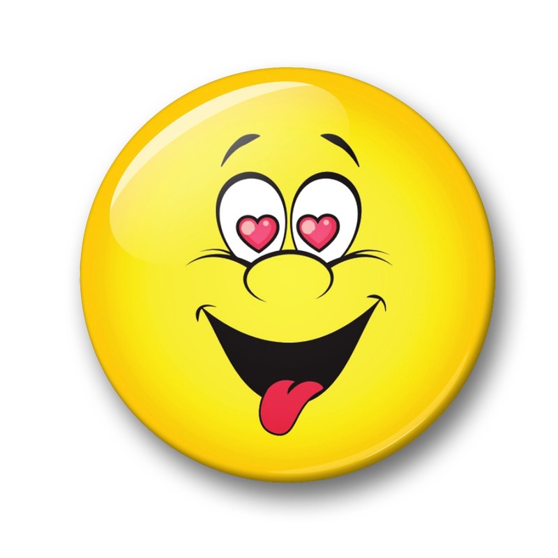 Merchandise for Fans 01 Large Fridge Magnets with Smiley Good