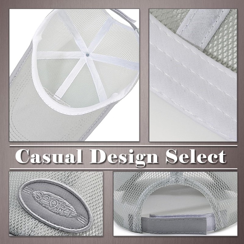 One Limitation CP326 Mesh Cap, Quick Drying, Hat, English Letters,