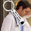 Inspired Gift This is Calm and Its Doctor Keychain Fans
