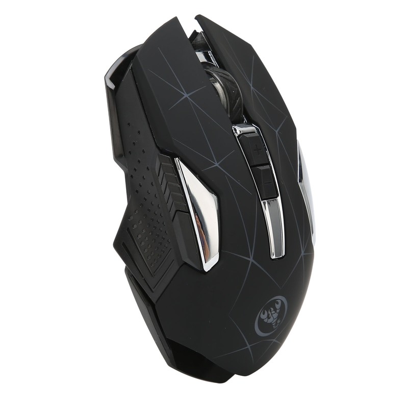Wireless Mouse 2.4G Wireless Ergonomic Design 3 DPI Nonslip Roller