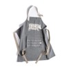 62731 & Packable Apron Stylish Storage Gray Pig Gray