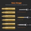 HANGLIFE Heat-Set Insert Tips for Threaded Inserts M2 M2.5 M3