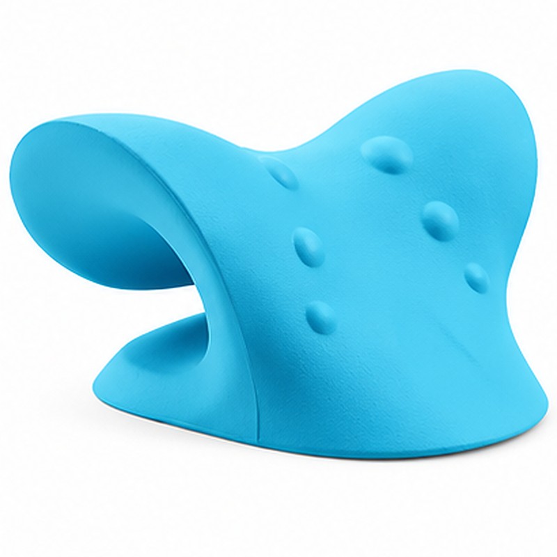 Neck Stretcher & Cervical Neck Pillow for Daily Relaxation –