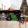 Pycat Christmas Jack Rectangle Tablecloth 60 x 84 Inch