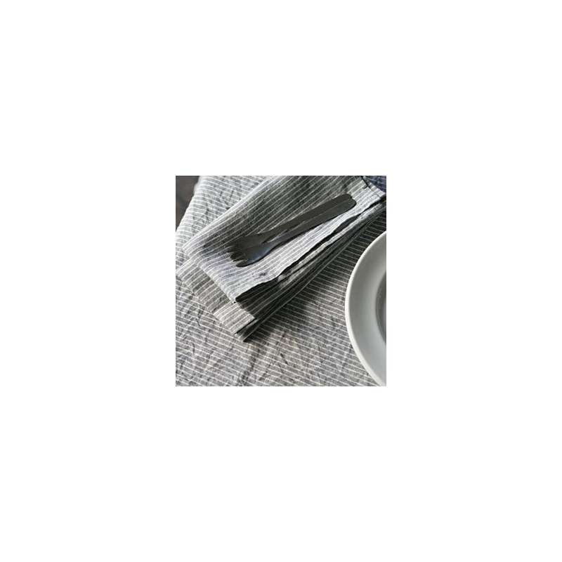 Fog (fogurinen) Linen Tablecloth Small gure-howaitosutoraipu