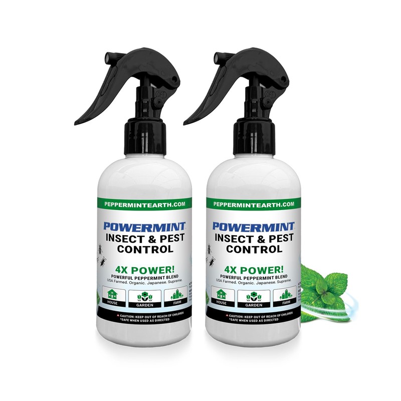 Powermint Peppermint Oil Insect & Pest 8oz (Pack of 2)