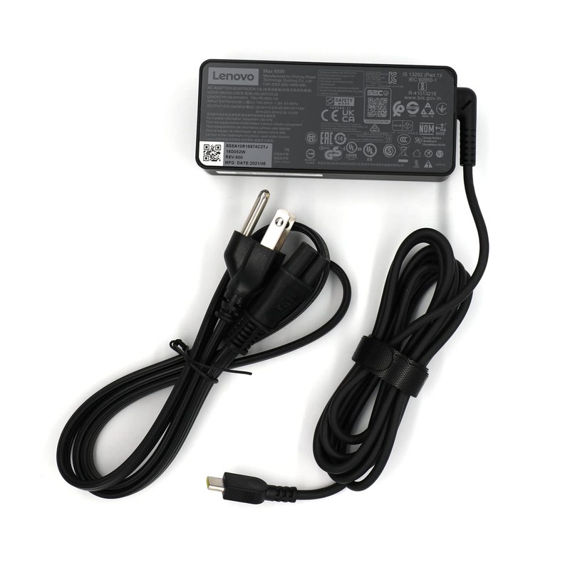 Lenovo Laptop Charger 65W Watt USB Type C(USB-C) AC Power