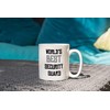 Elanze Designs World's Best Security Guard Taza de café de