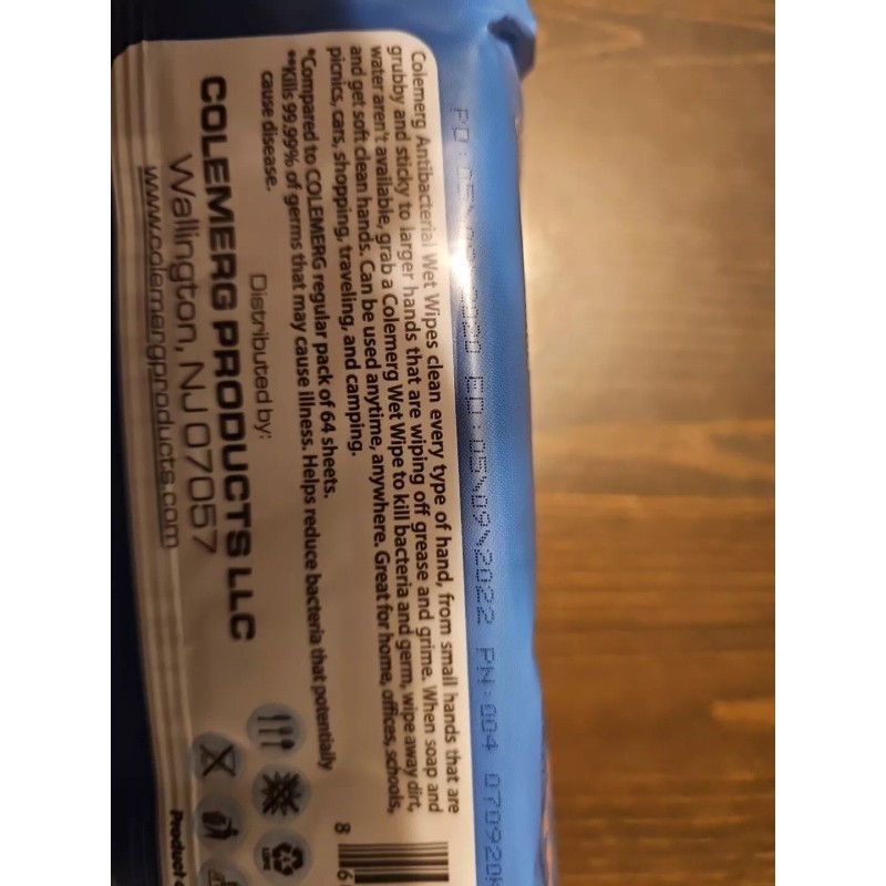 Colemerg Hand Wipes.. Buy One Get One Free
