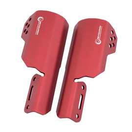 GTR Revolution Honda Monkey 125 Ducks ST125 Front Fork Cover/Front Fork Cover Guards For HONDA MONKEY125 ST125 JB02 JB03 JB04 (Red)