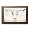 Gango Home Decor Country-Rustic Cow Skull by Marla Rae (Ready