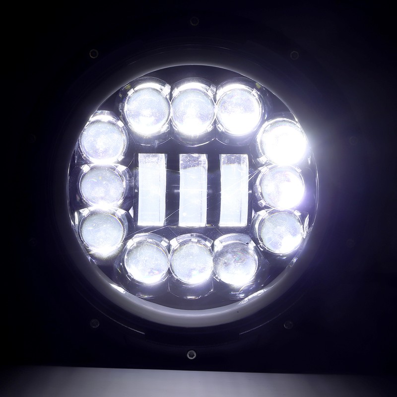 7in LED Work Light 90W Headlight IP67 Waterproof 6000K Universal