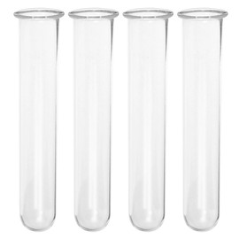 Garneck 4 Pcs Test Tube Hydroponics Vases Test Tube Vase Flowers Planter Terrarium