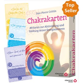 Chakrakarten: 49 Karten zur Aktivierung und Stärkung deiner Energiezentren (Chakren Buch und Chakra Karten)