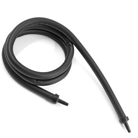Waziaqoc Bubble Wall Air Diffuser, Aquarium Wall Air Curtain Bubble Tube Rubber Bendable Bubble Hose for Fish Tank, 120cm/48 Double Head