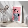 Lithobee - Nursery Dream Big - Printed Wall Art Design