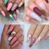 Formas Esculturales;Uñas Esculpidas Moldes para Uñas 500pcs Tips Para Uñas