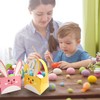 KEELYY Pack of 8 Easter Baskets Children, Easter Baskets Crafts