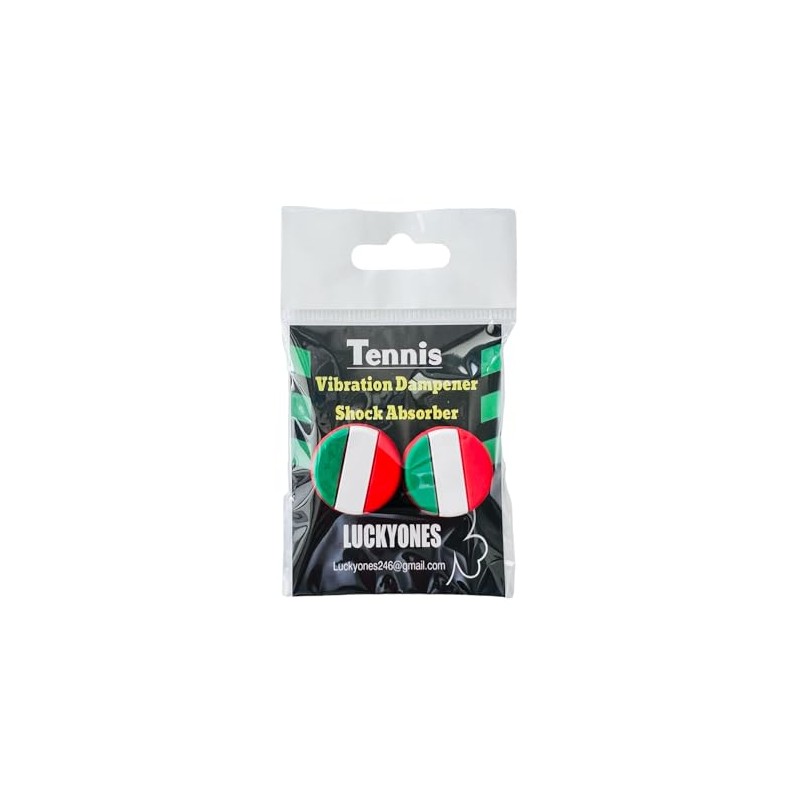Tennis Vibration Dampener Flags (ITALY Flag)