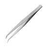Anex Stainless Steel Tweezers, Curved Tip, AA Type, 150mm, No.128
