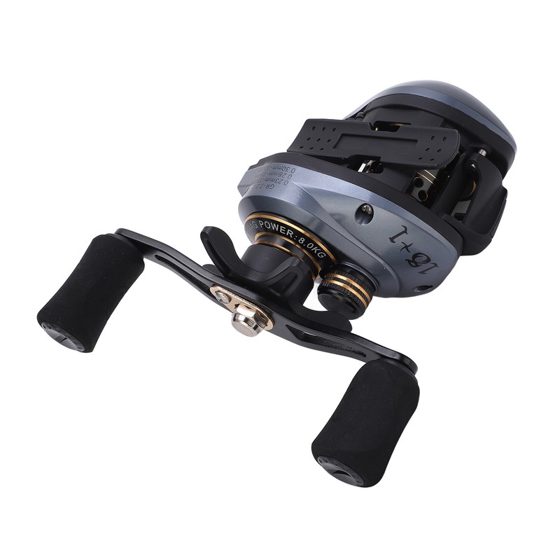 Baitcasting Reel Lure Fishing Reel Wheel 7.2:1 Ratio 18+1BB with