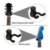 2PCS Guitar Wall Mount Hanger Metal Multifunctional Guitar Hangers Hook