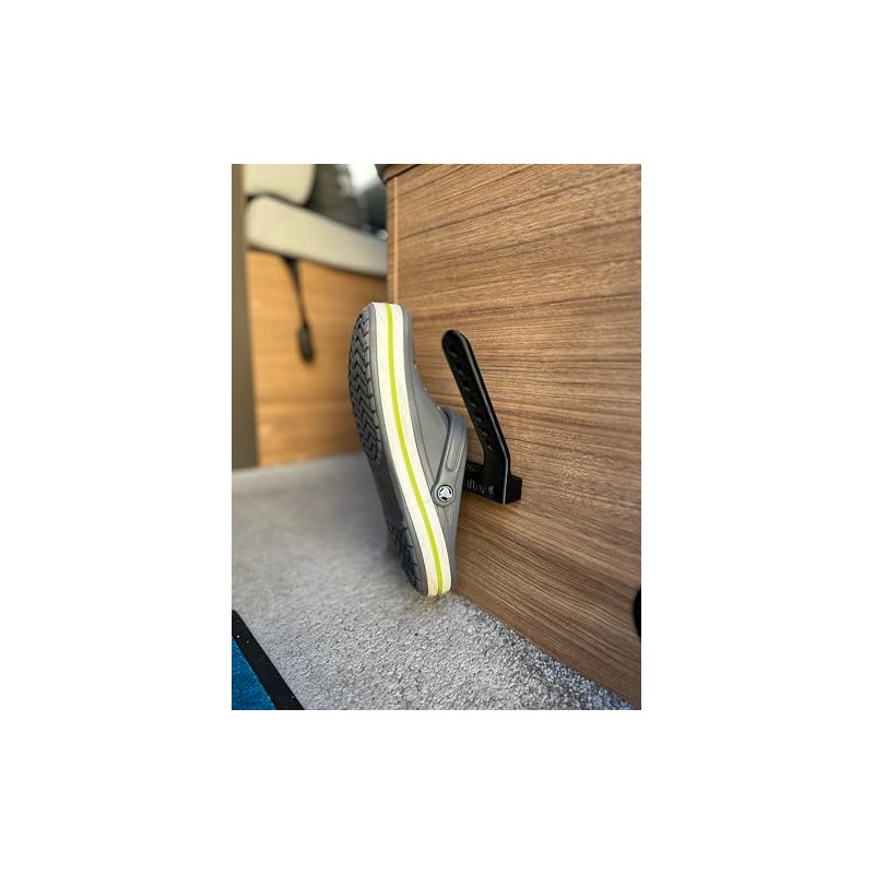 Universal Shoe Holder for Campers & Motorhomes (Black)