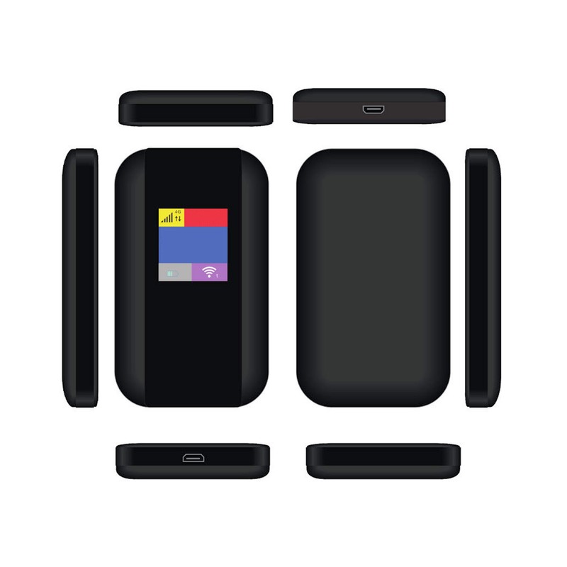 4G LTE Mobile WiFi Hotspot 500Mbps Support 10 Users 4G