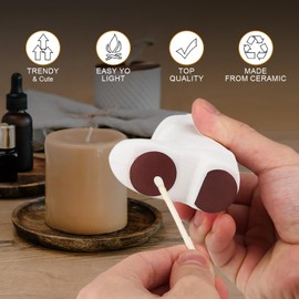 Cowboy Boot Match Holder With Striker - Coastal Home Ceramic Cowgirl Boot Decor Aesthetic Small Cute Matchstick Box Western Decorative Mini Matchesboxes For Bathroom Bedroom Fireplace Kitchen (white)