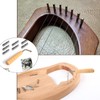 Cheerock 7 Lyre Harp Strings 7pcs String Pin Nails with
