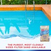 HTH 67079 Pool Filter Sand Cleaner and Clarifier, 50 lbs