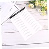 FRCOLOR 2sheets Eyebrow Sticker Simulation Artificial Eyebrow Hair-like Design for