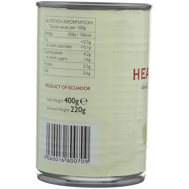 Cooks & Co Hearts of Palm Whole, 400 grams