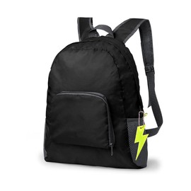 Mikiuly Foldable Backpack, Ultra Light, Unisex Daypack for Men and Women, Foldable Backpack, Hiking Backpack for Camping, Hiking, Travel, Sports, Climbing, Cycling, Black, black